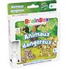 Asmodee - BrainBox Pocket - Animali pericolosi - Giochi da tavolo - Gioco di schede di memoria e osservazione - Famiglia e Bambini dai 6 anni - 1 giocatore e + - Versione francese, Bezzerwizzer
