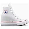 Converse Sneakers Ctas Wedge Hi Bianco/Rosso (A11908C)
