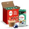Gimoka Caffè al Ginseng Amaro - 50 capsule di alluminio compatibili con il sistema Nespresso - (5 confezioni da 10)