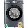 CHiQ Smart Lavatrice 10kg CFL100-14586IM3XA,1400 giri,15 Programmi,Motore a inverter stabile,Programma Rapido,Space Pro - Slim Carica Frontale, Profondità del piano di lavoro,Child Lock