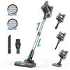 Vactidy V9 Aspirapolvere Senza Fili, 30KPa Scopa Elettrica Senza Fili, 250W Motore Brushless con Batteria Rimovibile, 45 Minuti Autonomia per Peli Animali/Tappeti/Pavimenti