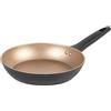 Russell Hobbs RH01666BEU7 Opulence - Padella antiaderente da 24 cm, padella non si attacca, adatta per l'uso su piani a induzione e lavabile in lavastoviglie, priva di PFOA, nero e oro