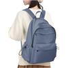 WEPLAN Zaino Scuola Superiore Ragazza Zaino Università Donna Casual Zaini Media Ragazza Ragazzo Zainetto Cartella Backpack School Zaini Porta PC 14 Pollici Impermeabile,Blu Viola
