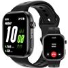 HONOR CHOICE Watch 2i, Bluetooth Calling Smart Watch, AMOLED da 1,85 pollici,14 Giorni di Standy, Spo2, 1ATM, IP68, Compatibile con Android e iOS, Nero