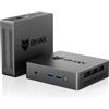 BMAX Mini PC 8GB LPDDR4 + 256GB M.2 SSD, Ιntel 11th Gen Jasper Lake N5095 (fino a 2.9GHz, 4C/4T), Mini Computer W-11, Dual HDMI Display, 4K UHD, Gigabit Ethernet, Wi-Fi 5, BT 5.0