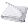 WOLTU Telo Impermeabile Esterno,180g/m² PE Telone Occhiellato Impermeabile Rinforzato, Telo Protettivo Multiuso per Barche, Legno, Piscina, Mobili da Giardino, Auto, 3x4m,Bianco