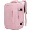 VMIKIV Bagaglio a Mano 40x20x25 per Ryanair Zaino da Viaggio Aereo Piccolo Borsa da Cabina per Voli Zaino Donna Uomo,14 Pollici Zaini Porta PC per Scuola Trekking Lavoro,Borsa Antifurto