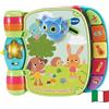 VTech Il Mio Primo Libro Interattivo - Le Mie Tenere Canzoncine, Libro Interattivo per Neonati con Animali in Rilievo, 6 Canzoncine per Bambini, Lingua Italiana, Batterie Incluse, 6-36 Mesi