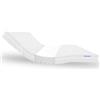 HOMEDI Materasso geriatrico articolato per ospedale - Schiuma HR Comfort ad alta densità da 15 cm - Rivestimento sanitario traspirante e impermeabile - 80x200x15cm