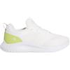 Calvin Klein Uomo Sneakers Running Eva Tech Knit con Logo, Bianco (Bright White//Wild Lime/Rubber), 40