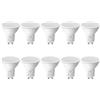 Lepro Lampadine LED GU10 4.5W, Faretto (Equivalenti a 50W) Luce Bianco Freddo 6500K 345 Lumen, Angolo del Fascio di 100°, Lampadina Nessun Sfarfallio Non Dimmerabili - Confezione da 10