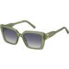 MARC JACOBS Marc 733/S Occhiali da Sole, Verde, 56 Donna