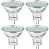 SANSUN MR11 GU4.0 Lampadine LED, 2W (Pari alle Alogene da 20W), G4/GU4/GZ4 Base Lampada LED, 200lm, 12V AC/DC, Luce diurna 4000 K, Lampadine LED (4 Pezzi)