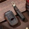 ontto Custodia in Pelle per Chiave Auto Adatta per Subaru BRZ Forester Impreza STI WRX XV Crosstrek Legacy Outback S4 B4 Levorg Trezia Accessori Portachiavi Portachiavi Portachiavi Nero