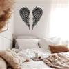 Wallity Hanah Home Elegante accessorio decorativo da parete in metallo, 23 x 50 cm, 100% acciaio (1,5 mm), peso leggero, 0,9 kg, perfetto per decorazioni moderne per la casa e gli accenti