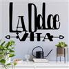 Wallity Hanah Home Elegante accessorio decorativo da parete in metallo, 56 x 37 cm, 100% metallo, spessore 1,5 mm, peso leggero (0,622 kg), perfetto per la decorazione moderna della casa