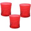 Generico Set 6 bicchieri acqua vetro serie Passion color Rosso Tognana cc310