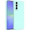 Captor Cover Custodia Colorata in Silicone Liquido per Samsung Galaxy A36 5G, Alta Qualità con Bordo Rialzato per Schermo e Protezione Fotocamera Morbida Con Microfibra Interna (Verde Menta)