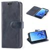 Mulbess Custodia per Samsung Galaxy S9, Cover Magnetica Flip con Chiusura, Fessura Carte Portafoglio, Portacellulare Protezione, Vintage Navy Blu
