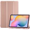 ProCase Cover Galaxy Tab S6 Lite 10,4 Pollici 2024/2022/2020 con Portapenna (SM-P620/P625/P613/P619/P615/P610) Ultra Sottile Smart Cover con Auto Svegliati/Sonno -Oro rosa