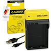 PATONA Slim Caricatore per EN-EL15 EN-EL15B EN-EL15C Batteria, Caricabatterie Compatibile con Nikon 1 V1 Z8 Z7II Z6II Z5 D7000 D7500 D600 D800 D850