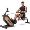 PASYOU Vogatore Magnetico,Vogatore Professionale per Casa Magnetico Resistenza,Compatibili con APP Capacità di Massima di 158 kg,Ideale per Allenamento Cardio Domestico,PW36