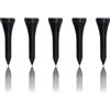 Zivisk Tee Golf Legno 38mm, 100 Pezzida Tee da Golf in bambù (Nero)