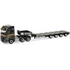 herpa Camion Volvo FH GL 2020 pianale ribassato Emil Egger, modello in scala 1:87, da collezione, Made in Germany, plastica