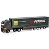 Herpa Camion Volvo FH GL 2020 con telone volumetrico Petschl, modello in scala 1:87, da collezione, Made in Germany, plastica