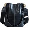 BUKESIYI Donna Borse a Tracoll Borsa a Mano Firmate Borse a Spalla 2023 PU Pelle CCIT77245 Nero