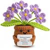 Aruigu Pocket Hug Regali Di Fiori Dimenticare-Me-Not Regali Positivi, Patate Positive Deutsch, Regalo Mutmacher, Buon Miglioramento