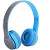 Bewinner1 Cuffie senza fili Bluetooth, telefoni cellulari Computer tablet Cuffie con riduzione del rumore con slot per scheda di memoria Cuffie over-ear per ascoltare musica Guardare film Giocare(Blu)