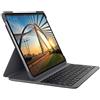 Logitech SLIM FOLIO PRO per iPad Pro da 12,9 (3ª e 4ª gen - 2018,2020), custodia con tastiera Bluetooth, Layout ITA, Graphite