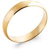 Tata Gisèle - Fede unisex placcata oro 18 carati, larghezza 4 mm, incisione inclusa, in confezione regalo e placcato Oro, 18, cod. 3745400560