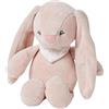 Nattou Mini Peluche in Poliestere, Pomme il Coniglietto, Sonaglio Integrato, Ca. 20 cm, Alice e Pomme, Rosa Antico