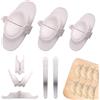imposyu Stampo per Ravioli Dumpling 3 Pezzi Macchina per Gnocchi Manuale Macchina Per Ravioli Tortellini Ravioli Dumpling Maker Può Essere Usato per Preparare Deliziosi Ravioli
