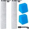 Fixbetter Set di accessori per spazzola a rullo solo per JONR ED12 Pro, ricambio per aspirapolvere a secco bagnato, include 2 rulli a spazzola, 2 filtri, 1 spazzola per la pulizia (non adatta ED12)