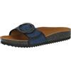 CAPRICE Ciabatte da donna con chiusura a strappo estive, Blu (Jeans/Black), 37 EU