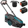 Gardena PowerMax Duo 46/36V P4A - Tagliaerba a batteria - 2x18V 4Ah - Taglio 46 cm