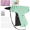 YWLVVC Stitchy Quick Clothing Fixer,Strumento per Micro Etichettatura per Abbigliamento,Pistola Portatile Micro Punto per Vestiti e Trapunte, Viene Fornito con 5 Aghi e 1000 Aghi Di Plastica,Verde Chiaro