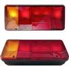 Generic Fanale posteriore sinistro per fanali posteriori, lampadina Ciao per Daily Tipper, EuroCargo, Fiat Ducato, Peugeot Boxer, Peugeot J5, Master Mascot, Citroen Jumper, Citroen Jumpy E-MARK con cavo