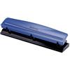 Bostitch Office Premium, perforatrice a 3 fori, capacità 12 fogli, metallo, base in gomma, vassoio facile da pulire, argento