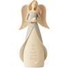 Enesco Foundations Angel in Your Life - Statuetta con colomba, 22,9 cm, multicolore