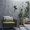 Wallity Hanah Home Elegante accessorio decorativo da parete in metallo, 28 x 42 cm, 100% metallo, spessore 1 mm, perfetto per decorazioni domestiche e spazi moderni, facile da appendere
