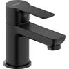 Duravit D-Code Mitigeur monocommandé pour lavabo S FreshStart et Minusflow, sans garniture de vidage, DC1013002046, DC1013002046, Colorazione: Nero opaco