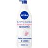 Nivea Rosa e Argan Crema Corpo Idratante e Profumata Per Pelli Normali e Secche 500 ml