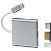 HOYULLI Adattatore USB C A HDMI(3in1)USB OTG 3.0 Cavo Multiport Hub MacBook Per iPad Tipo C Ricarica Alimentatore Jack Per Apple IPhone15 4K Digital DisplayPort TV Splitter Compatibile Per Samsung SDoppiatore