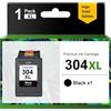 fannster 304 304XL Nero Per HP 304 XL black Cartucce Sostituzione Compatibile con DeskJet 2630 3762 3720 3750 2600 2620 3730 3733 3735 3760 3764 ENVY 5010 5020 5030 5032 5034 AMP 100 120 125 130