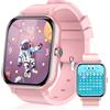 Fenamor Orologio Smartwatch Bambini, Orologio Bambina Bambino con Contapassi, 14 Bambini Giochi, Musicale, 20 Modalità Sportive, Sveglia, Torcia, Smart Watch Regalo per Ragazzi e Ragazze dai 3 ai 12 anni