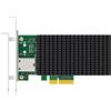 GLOTRENDS ST7381 Scheda di rete Ethernet a 1 porta 10G RJ45 compatibile con controller Intel X550, interfaccia PCIE 3.0 X4, supporto Windows 11/10/Windows Server/Linux/ESX/VMware ESXi